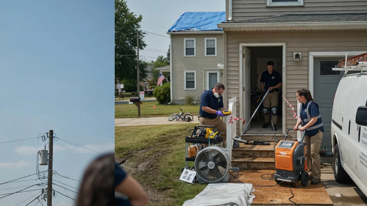 Water Damage Repair in Lake Odessa, MI near me